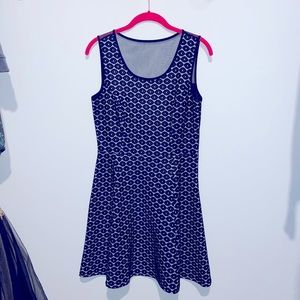 A Frame Navy Blue Dress